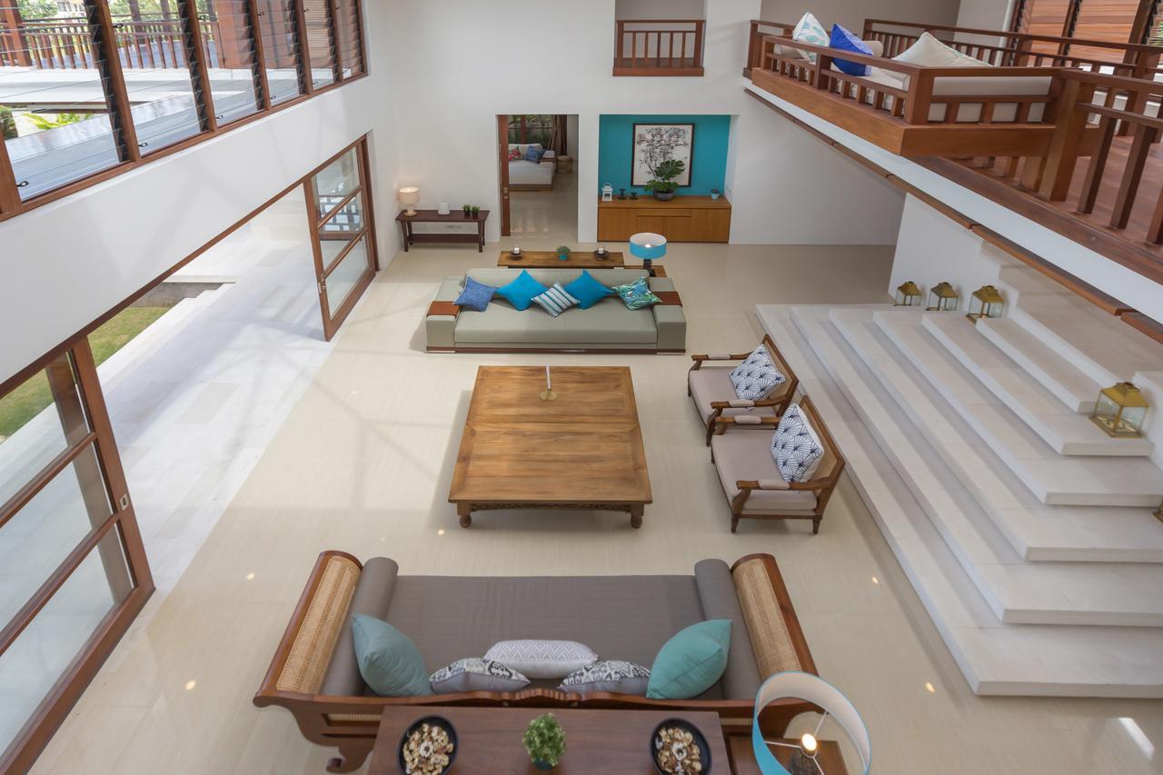 Villa Rusa Biru - Modern Villa With Private Pool And Cook In The Heart Of Berawa Canggu  Bagian luar foto